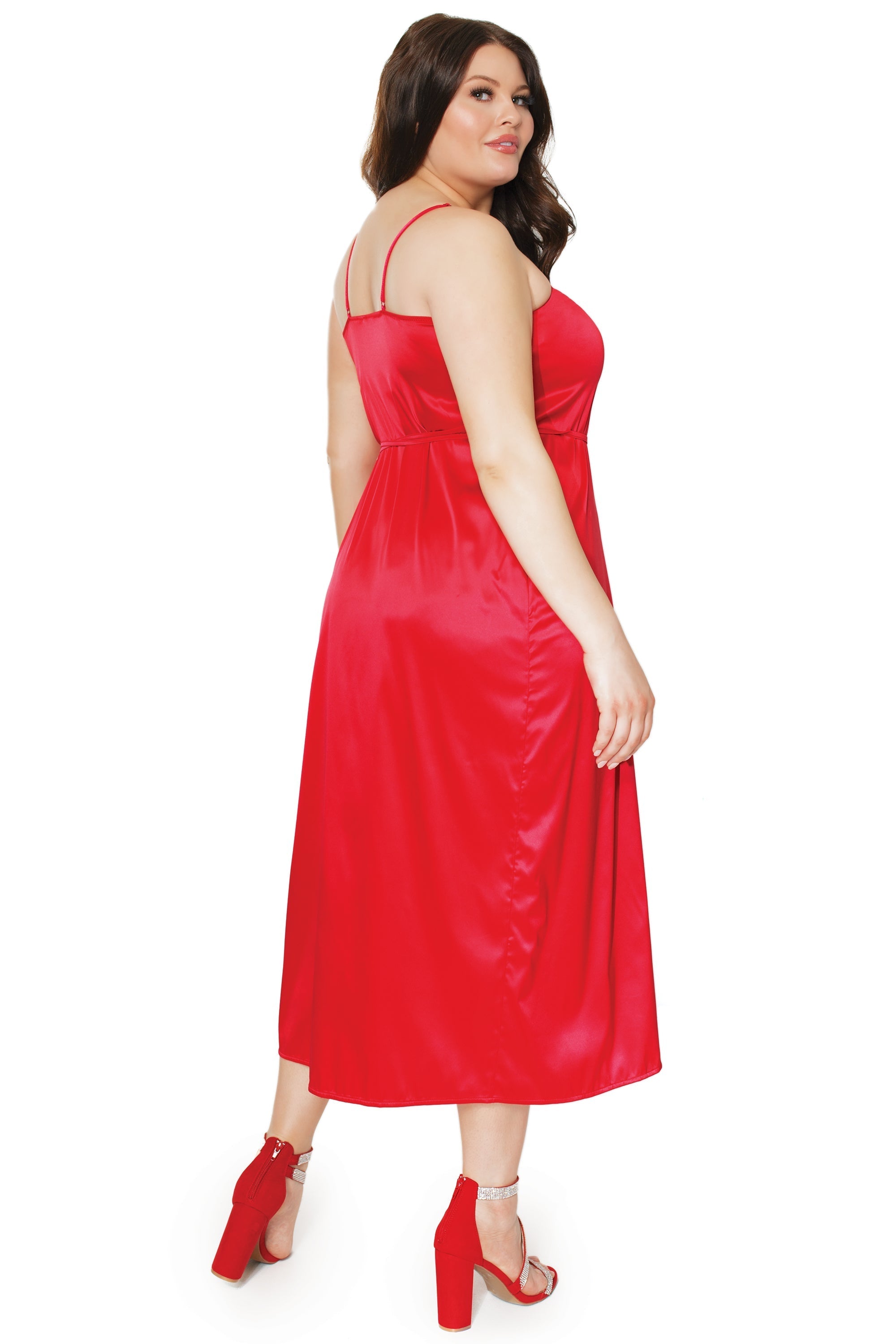 Collection of Red Handed Dress in a gallery layout