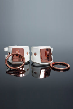 Collection of Vegan Leather Handcuffs in a gallery layout