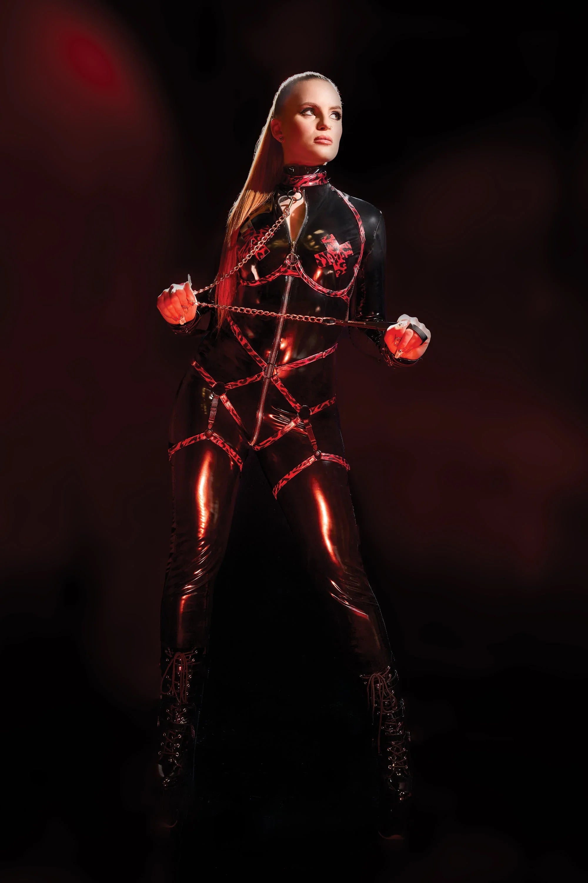 Collection of Glossed Over Jumpsuit in a gallery layout