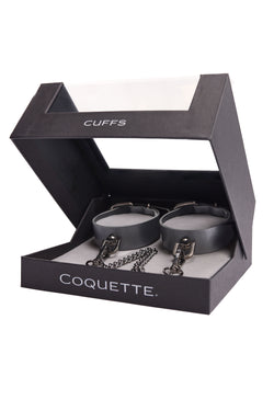 Collection of Gunmetal Glam Handcuffs in a gallery layout