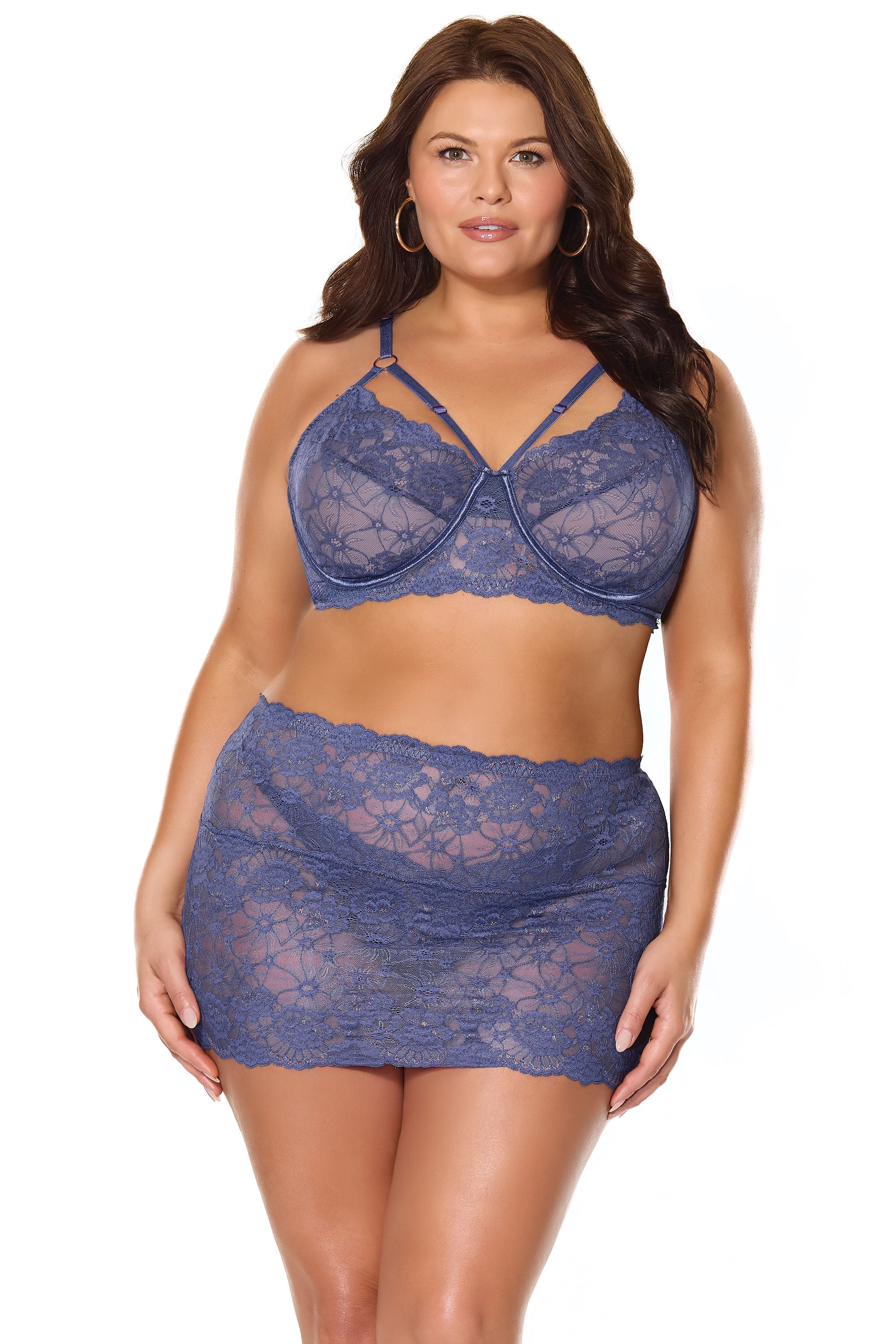 Collection of Twilight Fever Bra & Skirt in a gallery layout