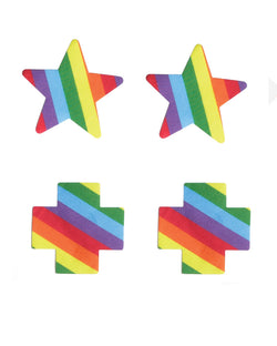 Collection of Double Rainbow Pasties Set in a gallery layout