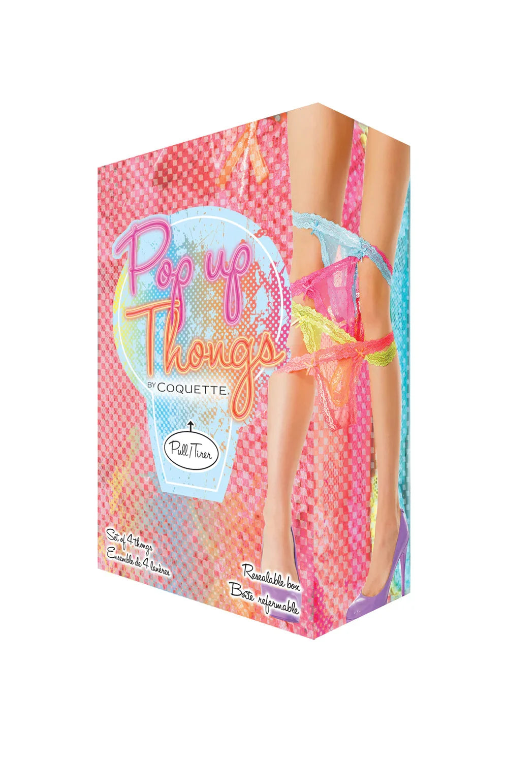 Collection of Pop Up Thong 4 Pack in a gallery layout