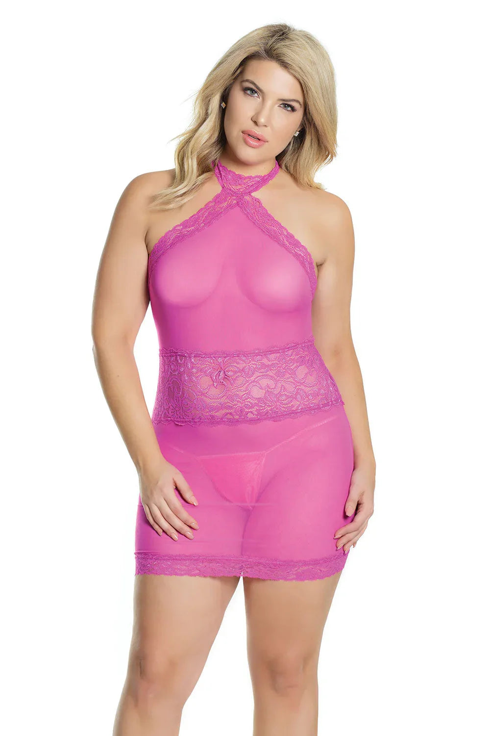 Collection of Heavenly Halter Dress in a gallery layout