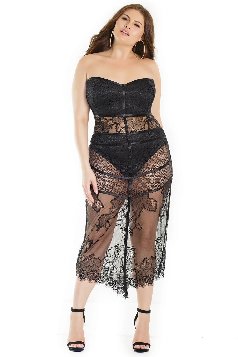 Collection of Nightfall Dress & Panty in a gallery layout